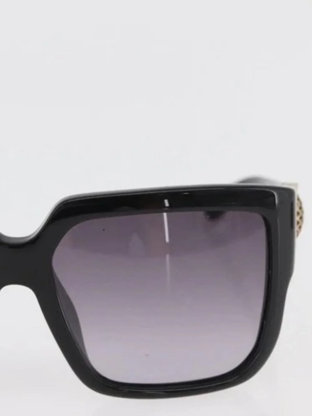 GUCCI Sunglasses plastic Black GG3727 Auth hk3699A